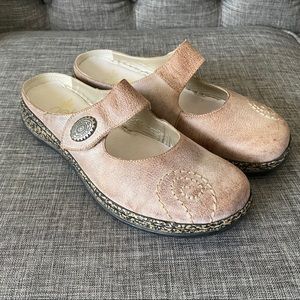 Rouge 608X3 Mule HABILLEE Rieker